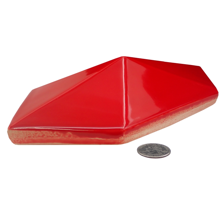 PLURIFY - 5X9 DIAMOND, RED, GLOSSY